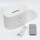 Ультразвуковой увлажнитель воздуха пламя Air Purifier Diffuser-UV2 RGB с разноцветной подсветкой Белый - изображение 5