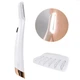 Женский триммер для лица Flawless Dermaplane Glo эпилятор для дермапланинга Белый с золотистым - изображение 4