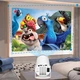 Проектор игровой Lumi LS300MAX Android 11 1/8Гб WiFi 6, Bluetooth, 2 беспроводных геймпада + Карта microSD 64Гб - изображение 7