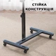 Стол для ноутбука на колесиках прикроватный регулируемый Unique U01 60×40×89см Черный - изображение 5