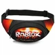 Сумка-бананка детская с принтом Roblox 32×13 см поясная сумка или сумка через плечо девочке/мальчику (1019) - изображение 1