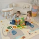 Комплект детский стол со стульчиком POPPET Мультиплей Беж 5 в 1 + конструктор Дом мечты (PP-SET-011B-03) - изображение 6