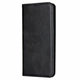 Чехол (книжка) OPPO A17K, Leather Case Fold, Черный - 390670 - изображение 1