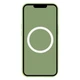 Чехол (накладка) Apple iPhone 17, Original Silicon Case, MagSafe, Light Moss, Зеленый - 672641 - изображение 2