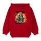 Худі на флісі Garnamama Basic Hoodie soft+наклейка 104 Красный (1084275.1451136) - изображение 1