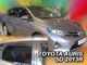 Дефлектори вікон вітровики Toyota Auris 5D 12-18 вставні 4шт Heko Тойота Ауріс АМ0007927 - зображення 1