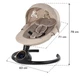 Укачивающий центр Kidwell 2 в 1 Reve Beige/Gold, BUELREV01A4 - изображение 12