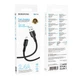 Кабель USB Borofone BX116, MicroUSB, 2.4A, 1m, Чорний - зображення 4