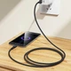 Кабель USB Borofone BX116, MicroUSB, 2.4A, 1m, Чорний - зображення 5