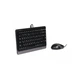 Комплект A4Tech F1110 USB Grey - зображення 3