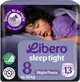 Подгузники-трусики Libero Sleep Tight размер 8 16-30 кг 13 шт (7322541193854) - изображение 1
