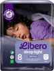 Подгузники-трусики Libero Sleep Tight размер 8 16-30 кг 13 шт (7322541193854) - изображение 2