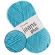YarnArt Jeans Plus, Океан №33, хлопок с акрилом, 100 г /160 м, толстая пряжа, для одежды, пледов, игрушек, Ярнарт Джинс Плюс - изображение 1