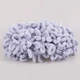 Alize Puffy № 416 Серый, 100г/9м – Ализе Пуффи, плюшевая пряжа с готовыми петлями для вязания руками пледов, игрушек, балаклав, аксессуаров - изображение 2