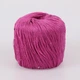 Пряжа с тенселом и пайетками Candy-Yarn Tencel, Розовый №106 хлопок с тенселом, пряжа для летних изделий - изображение 3