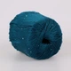 Пряжа с тенселом и пайетками Candy-Yarn Tencel, Синий №1012 хлопок с тенселом, пряжа для летних изделий - изображение 2