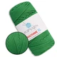 Шнур для макраме Popyarn Macrame XL, Зелений №460, 250 г / 125 м, 100% поліпропілен - для в'язання сумок, килимків, кошиків, панно, декору - зображення 1