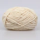 Пряжа плюшевая Premium Yarn Baby Love (Беби Лав) Топленое молоко №333 - плюш для амигуруми, игрушек, маленький моточек 50г/60м - изображение 2
