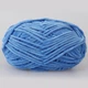 YarnArt Dolce Baby, Василек №777 − плюшевая пряжа ЯрнАрт Дольче Беби, 50 г / 85 м, для вязания игрушек, пледов, пинеток и детской одежды - изображение 3