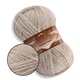 Alize Simli Angora Gold, Бежевый меланж №152 - ангоровая пряжа с люрексом 100 г / 500 м, для ажурных шалей, свитеров, Симли Ангора Голд - изображение 1