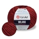 YarnArt Milano, Вишня №856 – полушерстяная пряжа с альпакой, вискозой и акрилом, 50 г / 130 м, для шапок, жилетов, кардиганов и демисезонных изделий - изображение 1