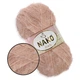 Nako Paris, Светлая пудра №10390, фантазийная пряжа с длинным ворсом, 100 г / 245 м, 40% премиум акрил / 60% полиамид, для одежды, аксессуаров - изображение 1