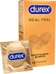 Презервативи з синтетичного латексу з силіконовою змазкою Durex Real Feel (натуральні відчуття) 12 шт (безлатексні) (5052197026719) - зображення 1