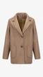 Пальто однотонное женское GENUA G01120-0002 5XL Кофейный shop (2000999413162) - изображение 1