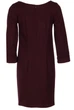 Жіноча тепла сукня із защипами LadyLike 50 Бордовий (ll2102800007444) - зображення 8