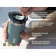 Термокружка с крышкой Wacaco Octaroma Lungo 300 мл Белый - изображение 4