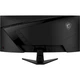 Монітор ігровий вигнутий 34" MSI MAG 346CQ VA 3440x1440 180 Гц 300 кд/м² Black - зображення 3
