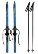 Лижі бігові дитячі з палицями Zelart SK-0881-110B One Size Різнокольоровий (6864f0573c489e1d7b7a1954) - изображение 1
