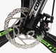 Велосипед спортивний 24" Corso Evolution EV-203 Shimano 11" 21 швидкість Чорно-зелений (176295) - зображення 4