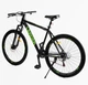 Велосипед Спортивний 29 дюймів Corso Leader LD-800 обладнання Shimano сталева рама 21 дюймів 21 швидкість. Black and Green (176388) - зображення 3