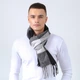 Шарф чоловічий LuckyLOOK Люк 33x173 см Сіро-білий (883-321) - изображение 2