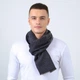 Шарф чоловічий LuckyLOOK Олівер 33x185 см Сіро-синій (883-208) - изображение 2
