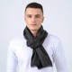 Шарф чоловічий LuckyLOOK Олівер 33x185 см Сіро-чорний (883-215) - изображение 2