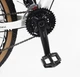 Велосипед Спортивний 29 дюймів Corso Enigma NG-305 обладнання Shimano алюмінієва рама 21 дюйм 27 швидкостей. Black and Brown (173066) - зображення 7