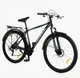 Велосипед Спортивний 29 дюймів Corso Fisher FS-182 обладнання Shimano сталева рама 19 дюймів 21 швидкість. Black and Grey (177328) - зображення 2