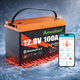 Акумулятор Anvolan LiFePO4 12.8V 100Ah з Підігрівом та Bluetooth - изображение 1