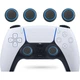 Накладки на стики Thumb Grips 4-pack для PS4/PS5/Xbox Black Blue [122998] - изображение 6