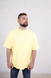 Футболка універсальна ОВЕРСАЙЗ бавовна 100% ЛИМОННИЙ, р.2XL-3XL - изображение 1