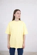 Футболка універсальна ОВЕРСАЙЗ бавовна 100% ЛИМОННИЙ, р.2XL-3XL - изображение 2