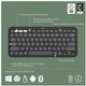 IT набір Logitech Pebble 2 Combo for Mac Tonal графітовий (6915635) - зображення 6
