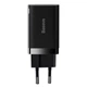 Мережевий зарядний пристрій Baseus Super Si Pro Quick Charger C+U 30W EU чорний CCSUPP-E01 - изображение 4