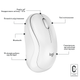 Миша Logitech M240 Silent bluetooth Off білий (6878947) - зображення 7