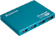USB-хаб Defender Septima Slim+Adapterб 7xUSB 2.0 220V (83505) (6054147) - изображение 1