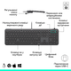 Комплект (клавіатура + миша) Logitech Signature Slim MK620 Combo for Business Graphite (920-013349) [145997] - зображення 4