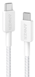 Кабель Anker 322 USB-C to USB-C - 0.9m Nylon білий (6962732) - изображение 1