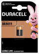 Спеціальна лужна батарейка Duracell MN11 6V, (A11 / 11A), 1 шт. в упаковці (7091714) - изображение 1